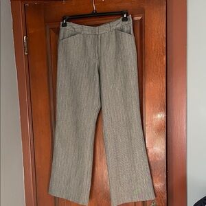 Worthington Black and White Petite Modern Fit Pants